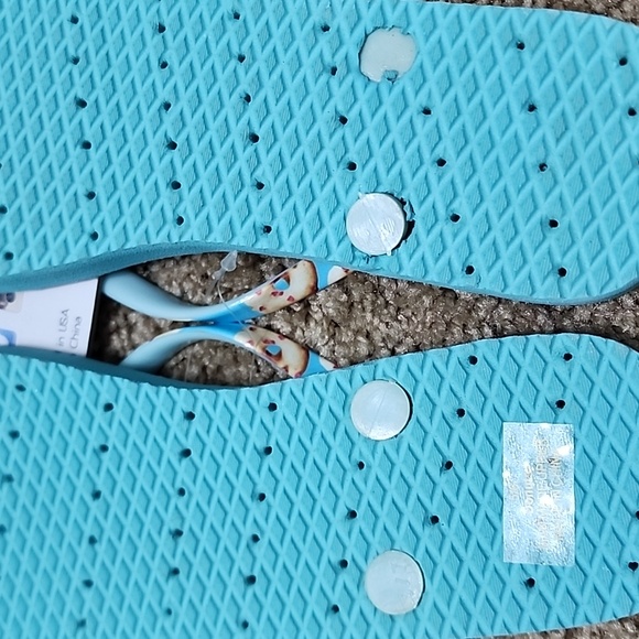 WOMEN'S 5/6 Flipflops Showaflops Donut Style Beach/Summer 🍩 - Picture 6 of 8